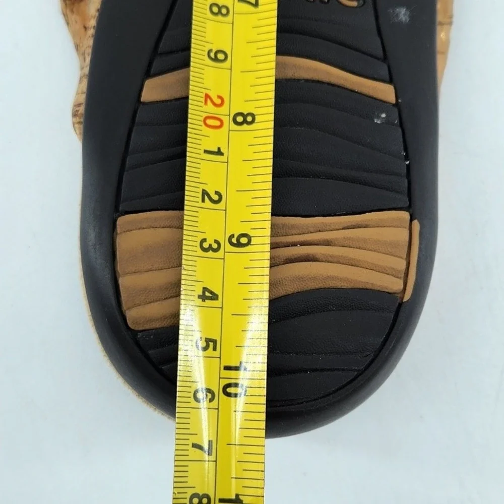 Vionic Bella II Thong Sandals Womens 10 Tan Cork‎ Orthotic Bow Flip Flops